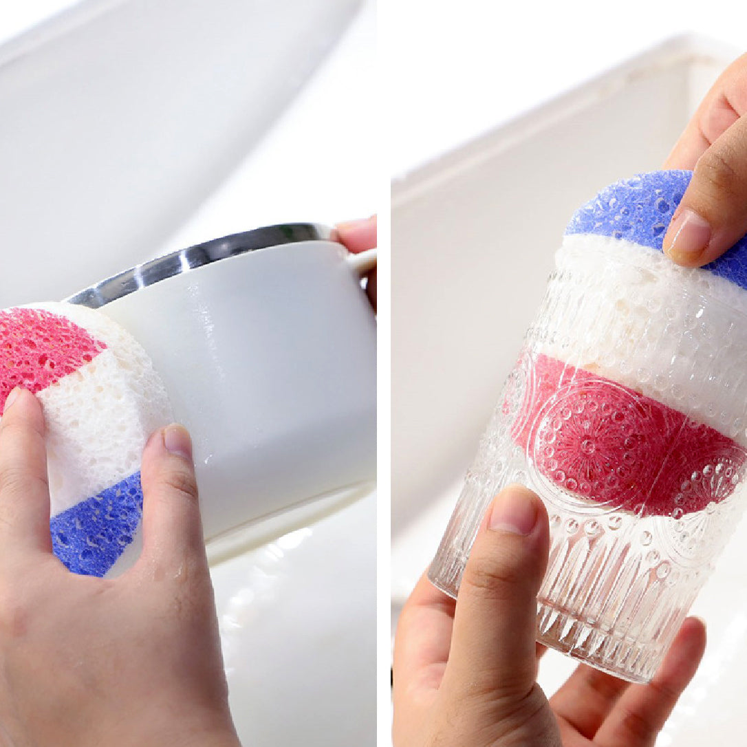 World Cup Sports Qatar Football Dishwashing Sponges National Flag Event Souvenirs For Kitchen Tools