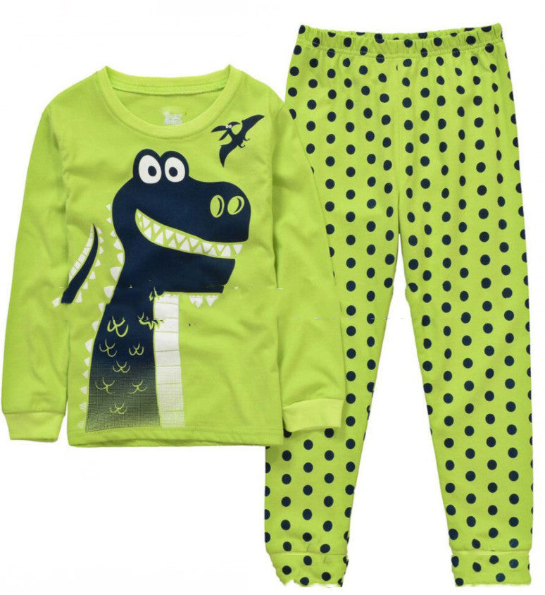 New Children's Loungewear Set Dinosaur Pattern Children Clothes