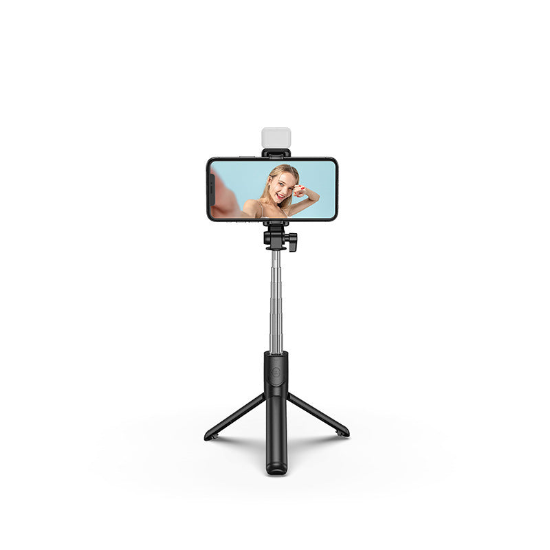 Compatibel met Apple, Bluetooth Fill Light Selfie Stick Outdoor Live Broadcast Geïntegreerde statieftelefoonhouder