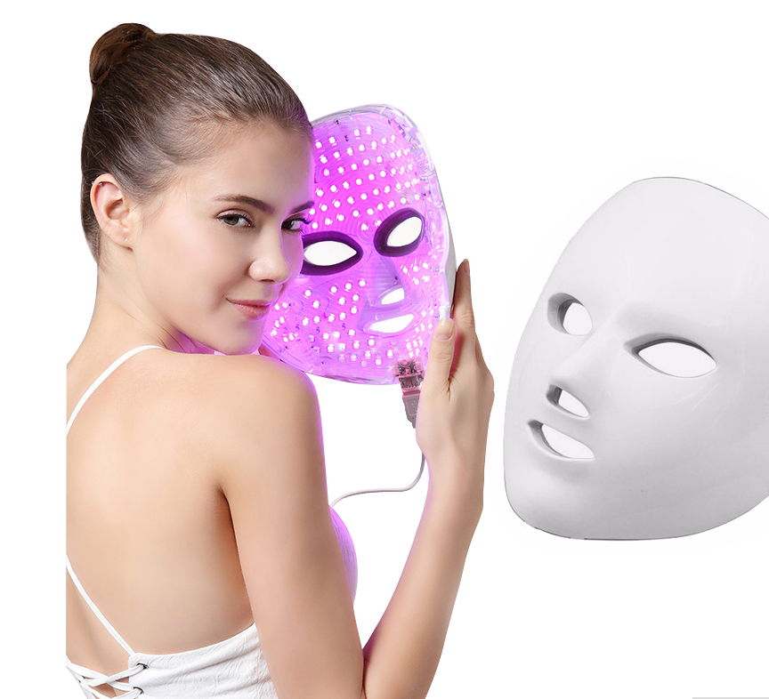 Instrument de beauté faciale à LED