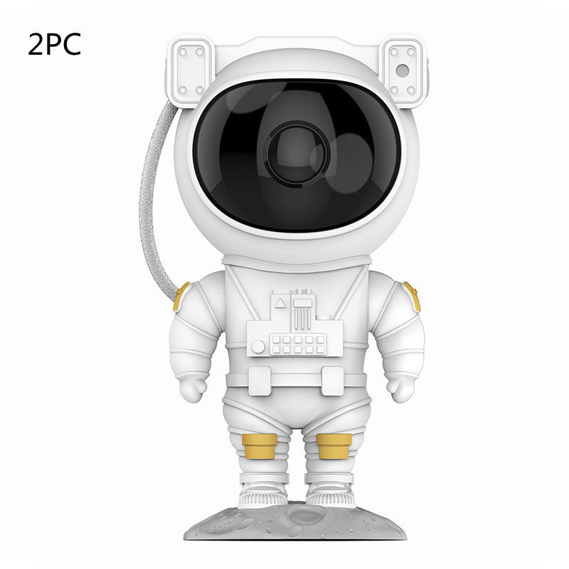 Creatieve Astronaut Galaxy Sterrenhemel Projector Nachtlampje USB Sfeer Slaapkamer Tafellamp