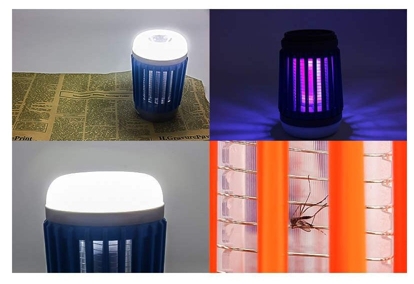 Solar mosquito killer lamp