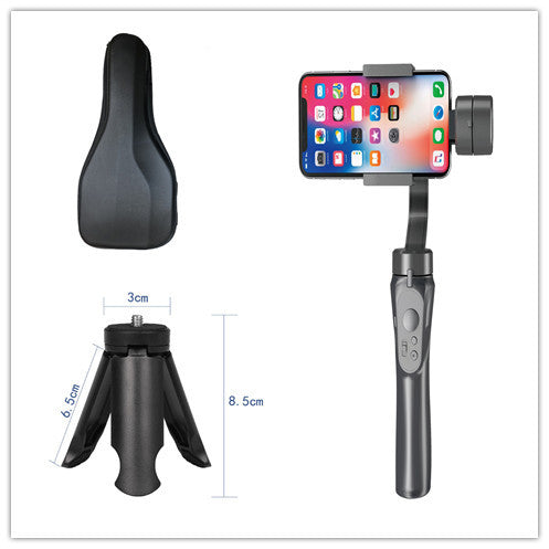 Compatibel met Apple, draagbare telefoon-gimbal-stabilisator 3-assig PTZ-statief Anti-Shake voor smartphone-vlog