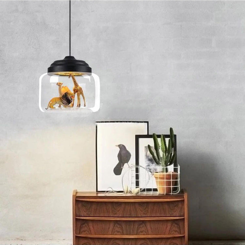 Modern Minimalist Bedroom Personality Children's Room Cartoon Lamp