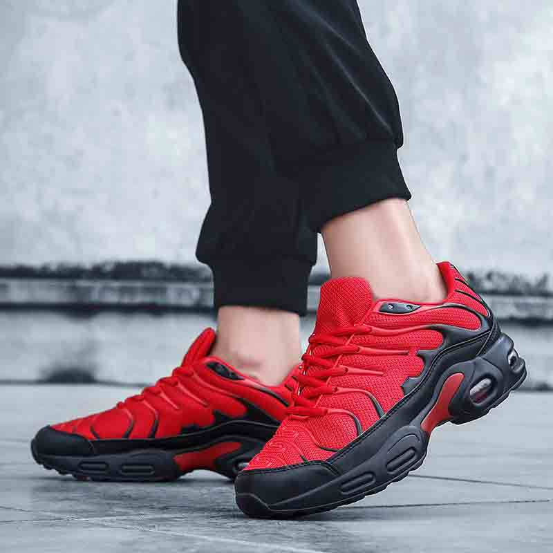 2024New Youth Sports Shoes Korean Version Trendy Air Cushion Running Shoes Fashion Casual Old Tide Shoes Men 0138