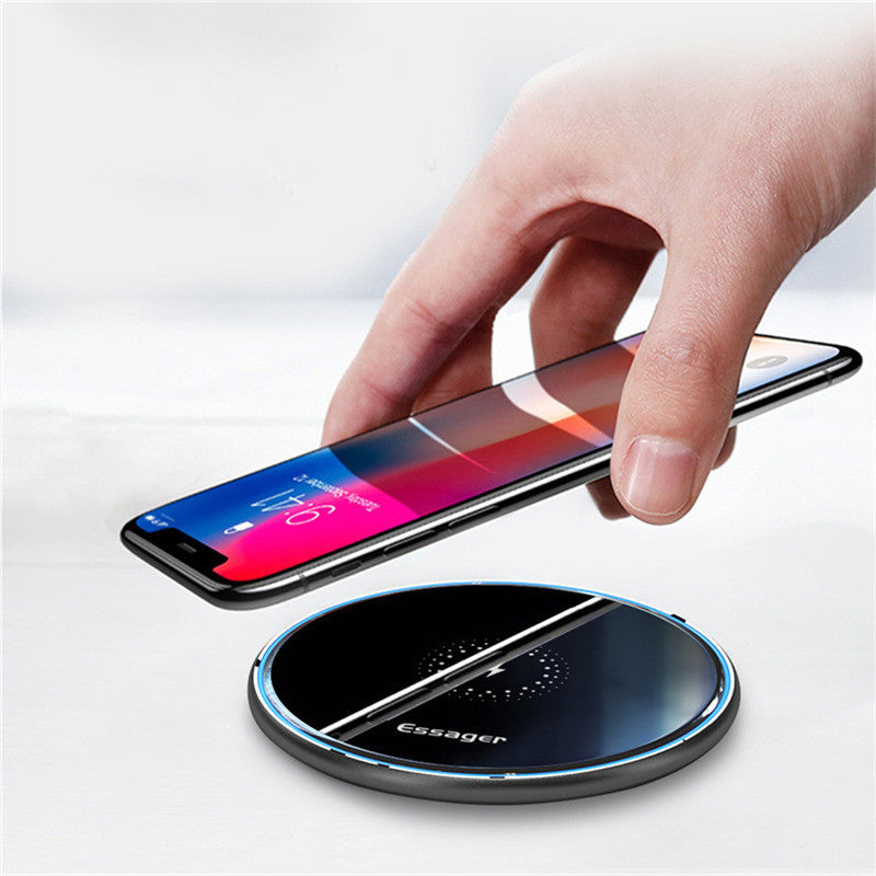 Wireless Charger 15W 10W Qi For Phone Headphone