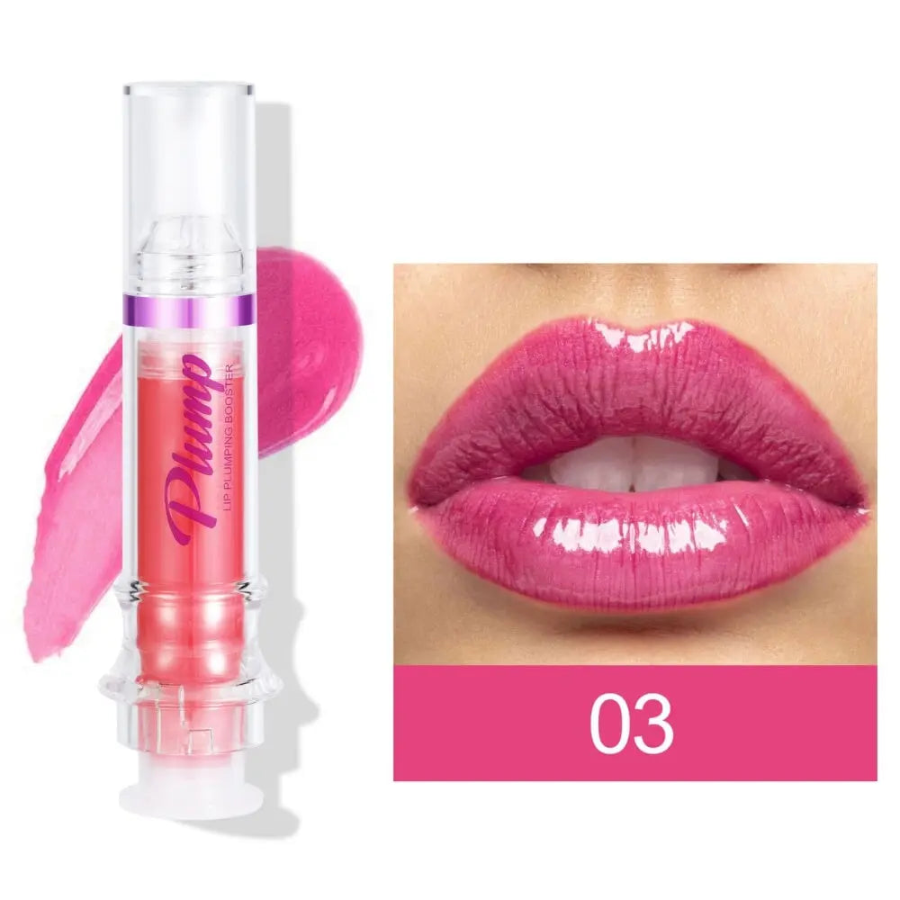 New Tube Lip Rich Lip Color Slightly Spicy Lip Honey Lip Glass Mirror Face Lip Mirror Liquid Lipstick Cheappro collection 3Color 