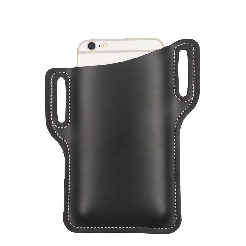 Mobiele telefoonlus Holster Case Riem Heuptas Rekwisieten PU lederen portemonnee Telefoonportemonnee