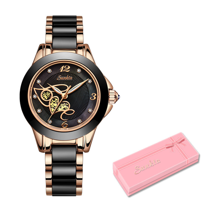 SUNKTA multi-function quartz watch