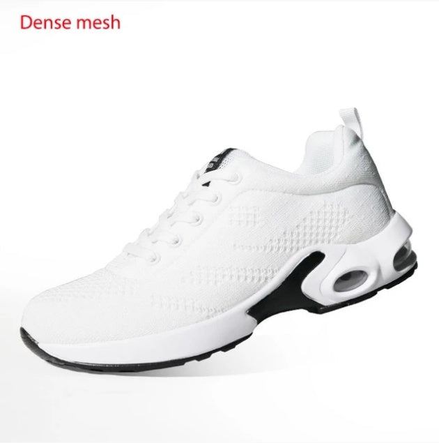 Luchtkussen vliegende geweven schoenen