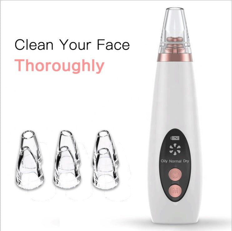 The pores clean artifact household cosmetic0 instrument suck black new instrument