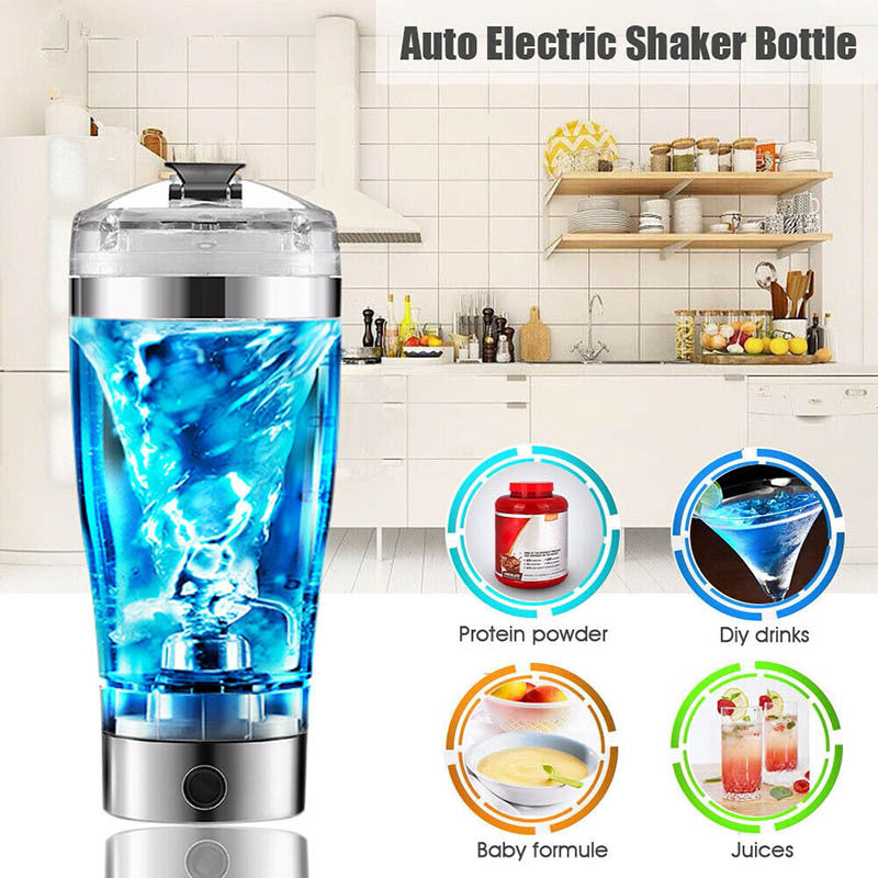 Elektrische eiwitshake-roerder USB-shakefles Melkkoffieblender Waterkoker Sport en fitness Opladen Elektrische shakerbeker