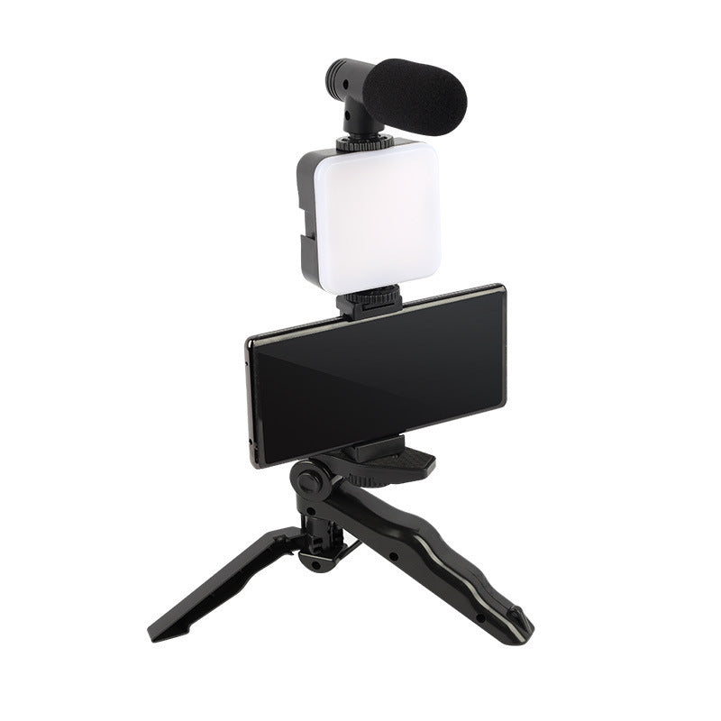 Multi-functional Desktop Beauty Leg Pocket Fill Light With Microphone Set