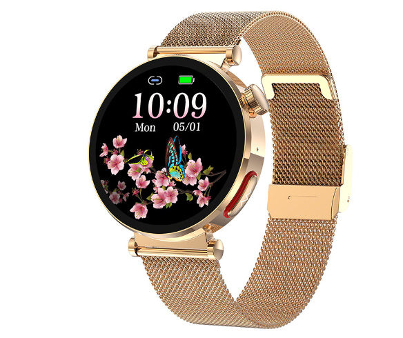 Nieuwe luxe ultradunne smartwatch dames 1,36 inch scherm