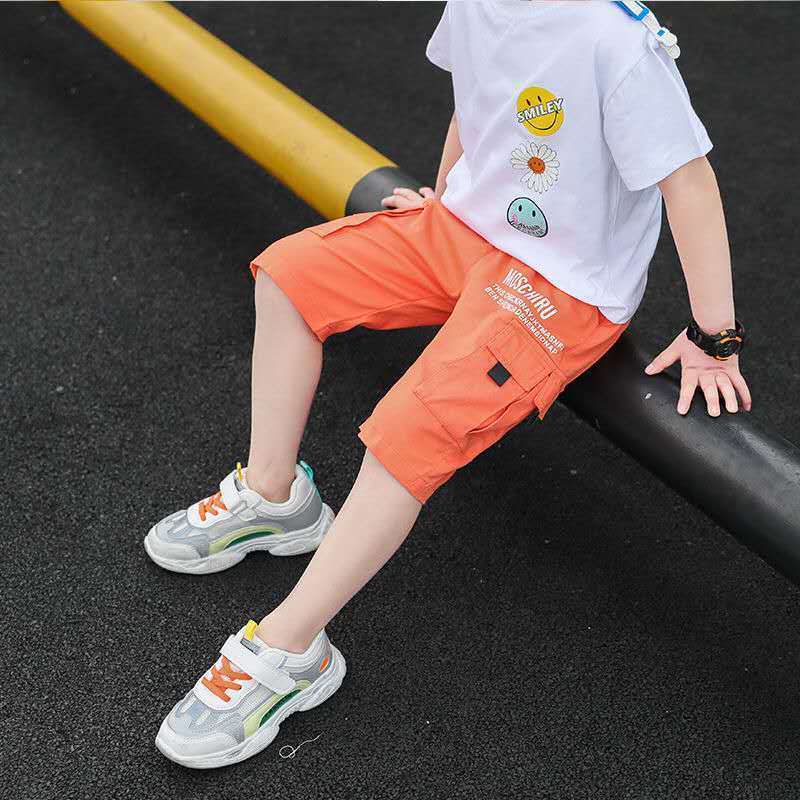 New Style Children Fashionable Summer Pants Big Children