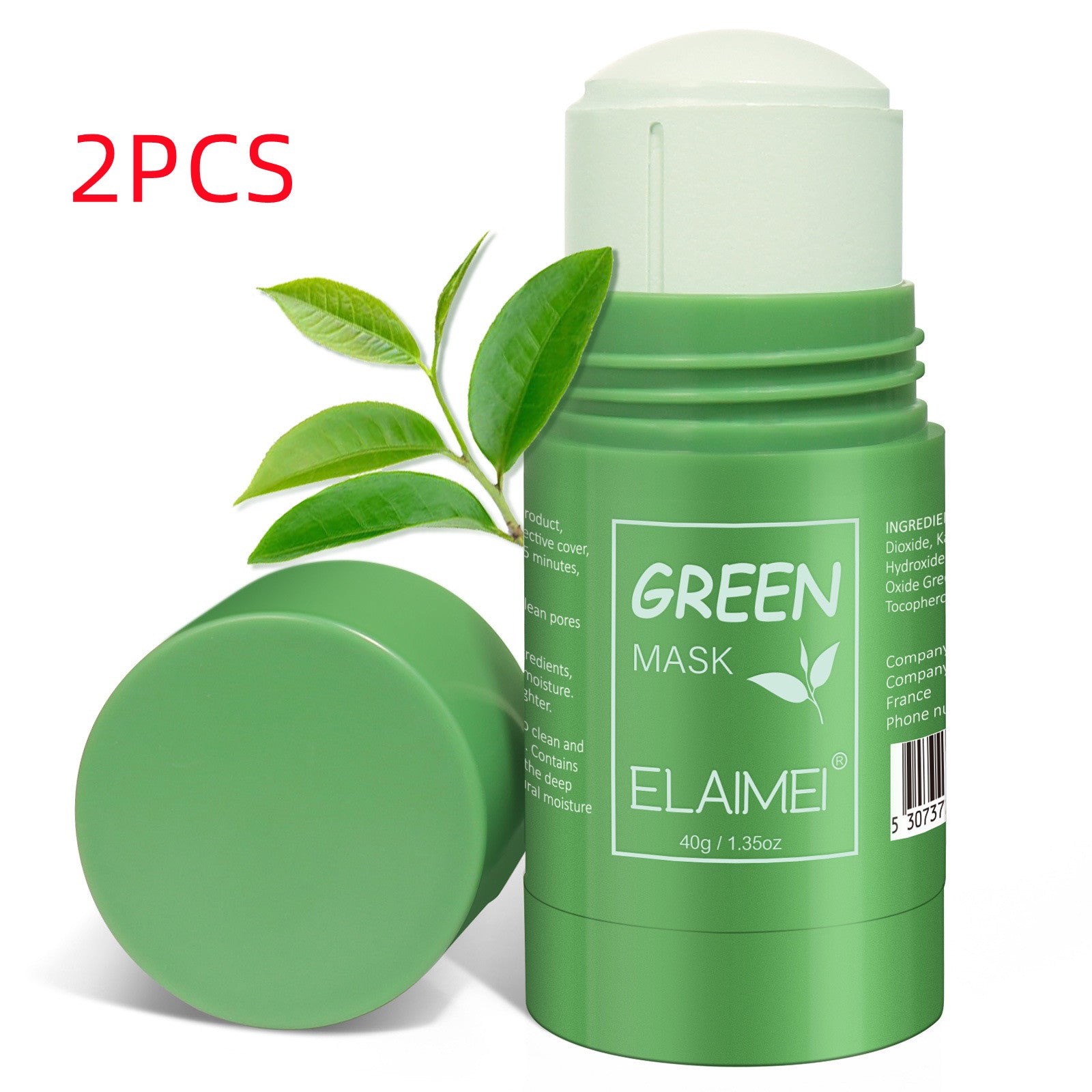 Green Tea Cleansing Blackhead Oil Control Acne Smear Mask