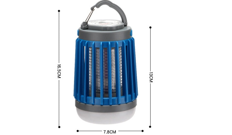 Muggenmoordenaarlamp op zonne-energie