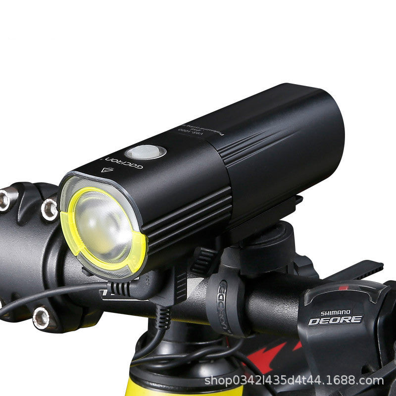 Waterproof Bicycle Bike Headlight 1600 Lumens Power Bank