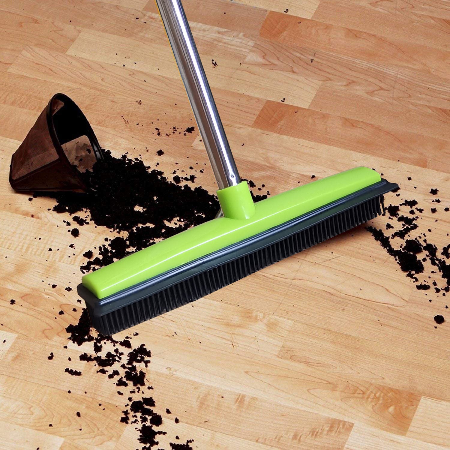 Three Section Pole Carpet Removal Broom To Scrape Dust