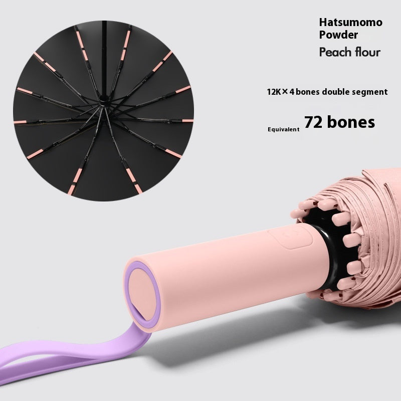 Automatic Sun Umbrella Dual-use Sun Protection