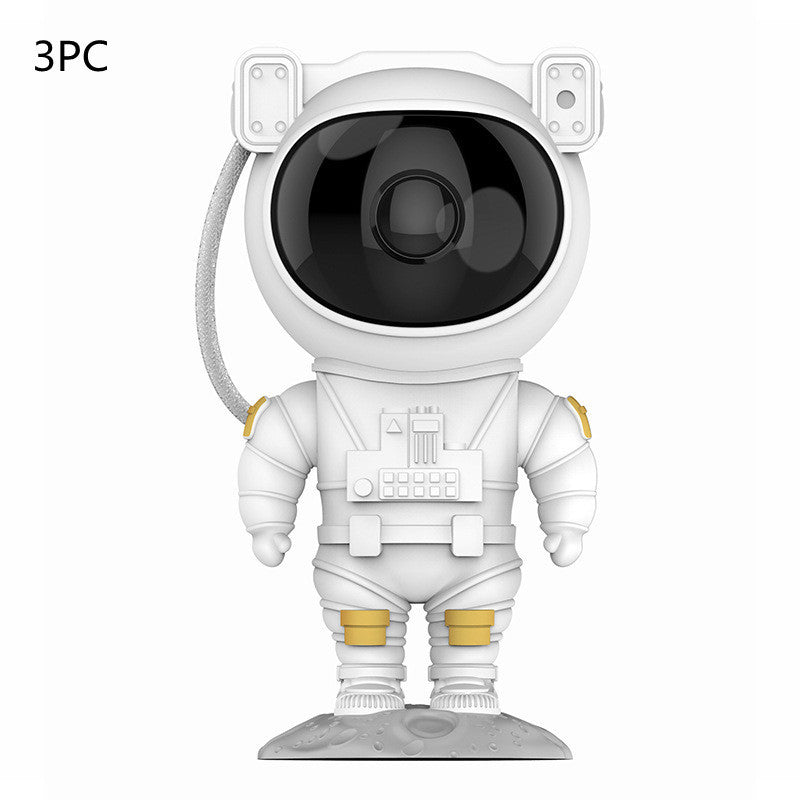 Creatieve Astronaut Galaxy Sterrenhemel Projector Nachtlampje USB Sfeer Slaapkamer Tafellamp