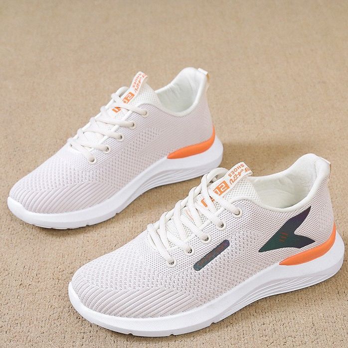 Spring And Summer New Mesh Sneakers Women Korean-style Non-slip Women  Shoes All-match Lightweight Soft Bottom Breathable Casual Running Shoes