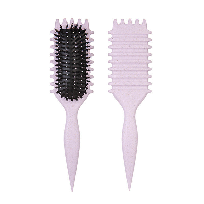 Bounce Household Hollow Curl Massage Comb