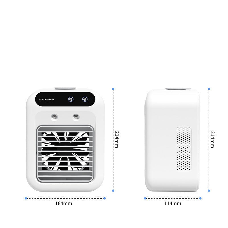 Luchtkoeler Kleine spray elektrische ventilator Mini-airconditionerventilator