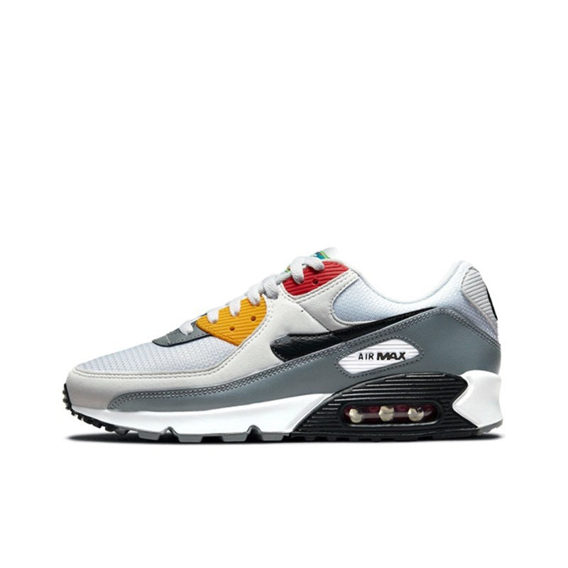 AIR MAX 90 AIR Cushion Shoes Retro Height Increasing Casual Versatile Couple Lightweight Running Shoes