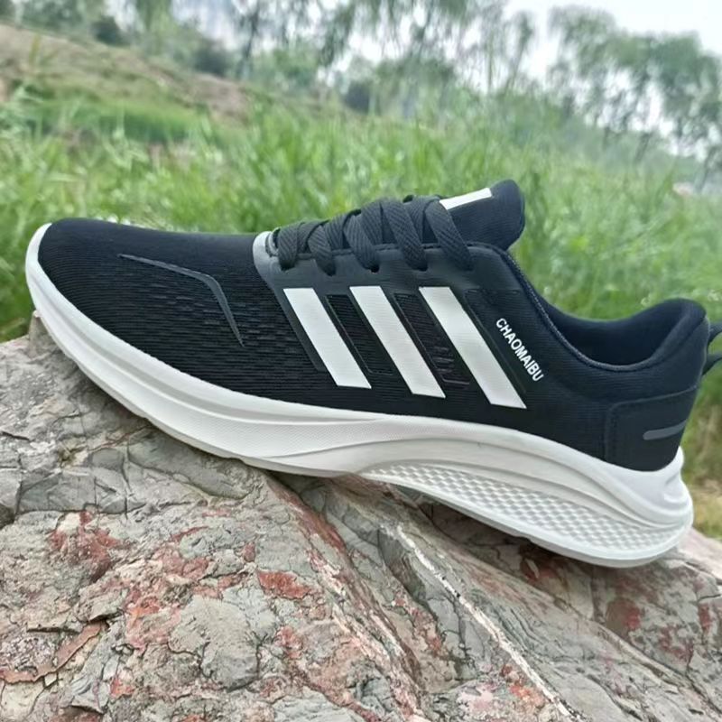 Men Sports Shoes New Spring And Summer Men  Shoes Casual Shoes Korean Flying Woven Mesh Breathable Running Shoes