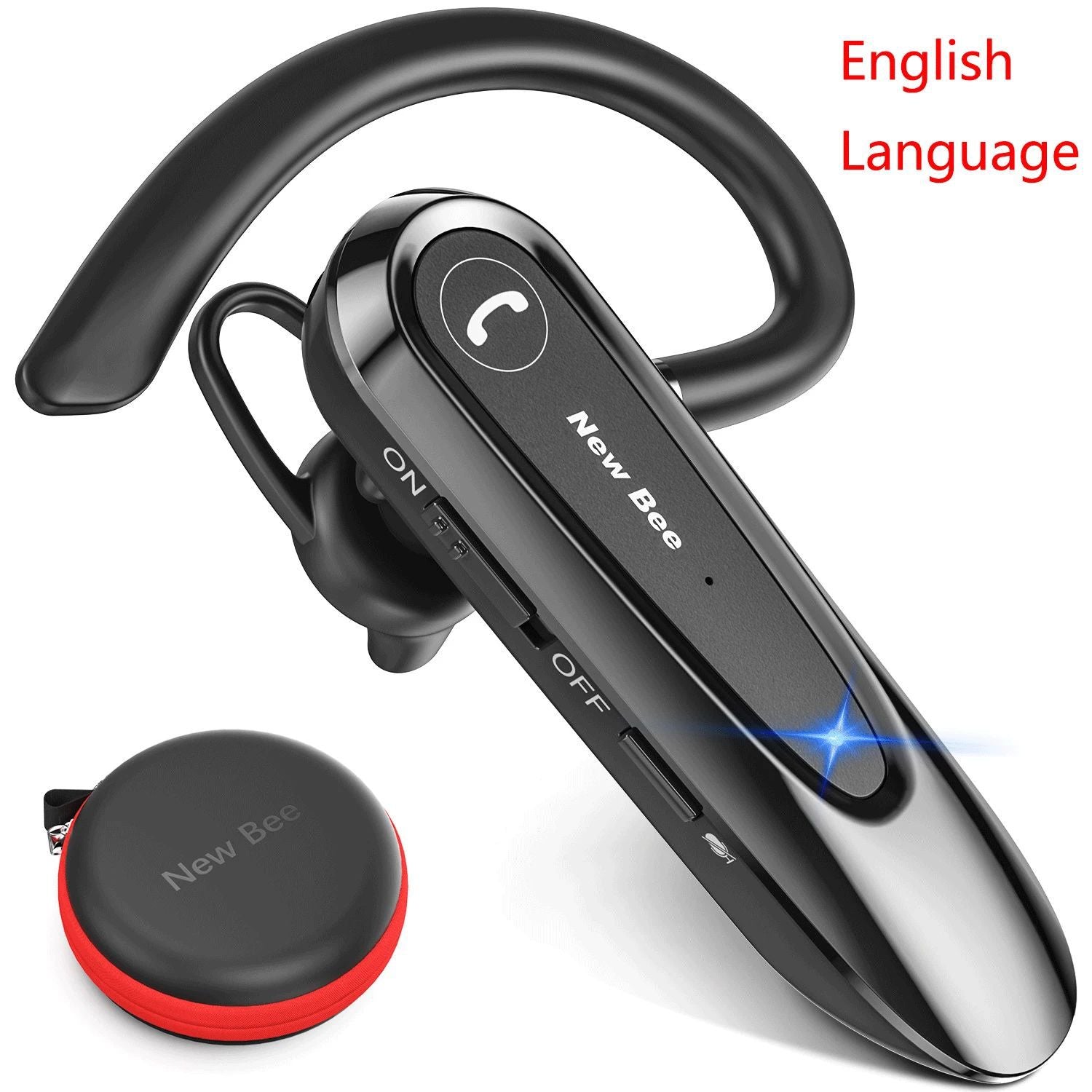 New Bee B45 Bluetooth 50 Headset Wireless Earphone Headphon