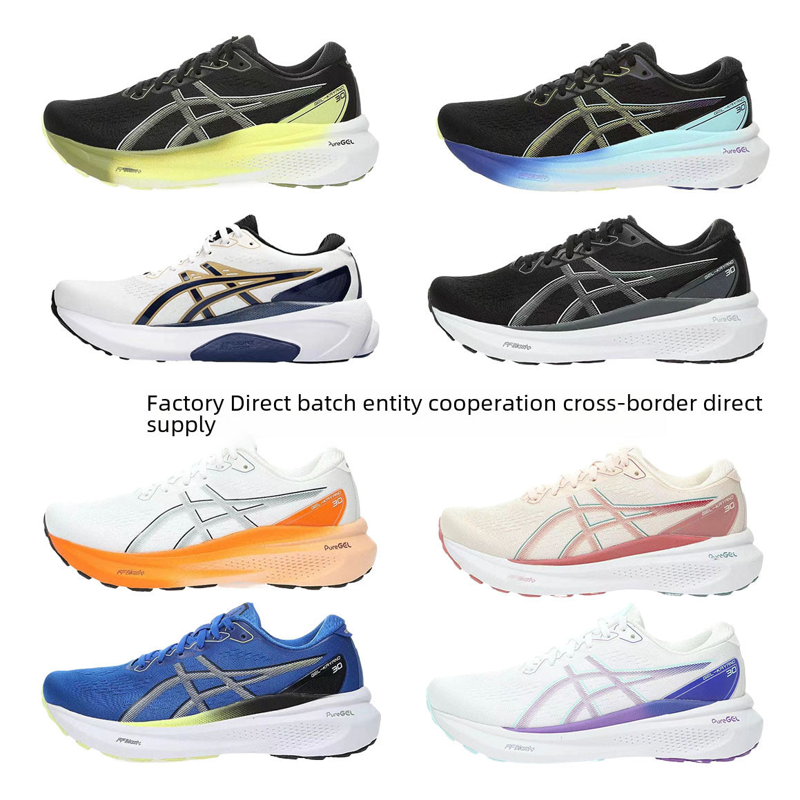 2025 New Gel-Kayano30 Arthur Men And Women Running Shoes Stable Support Shock-absorbing Rebound Sneaker