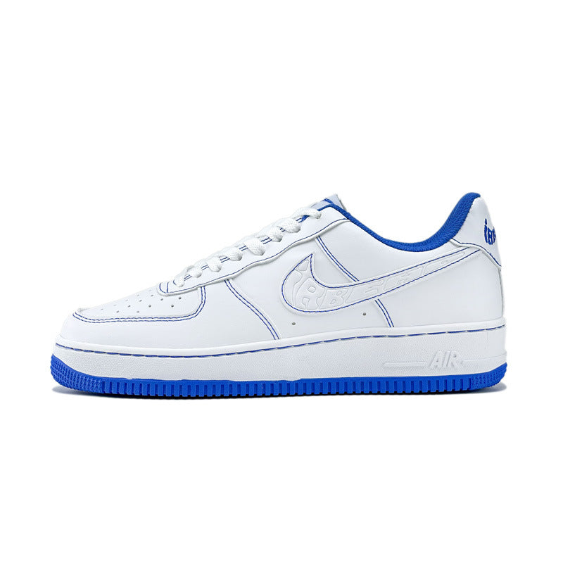 Men And Women Low-top Dunk Trendy Sneaker Casual Air Force No. 1 AF Board Shoes AJ White Shoes