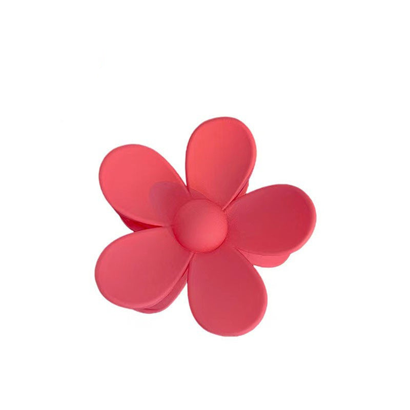 Summer Candy Color Frosted Flower Grip