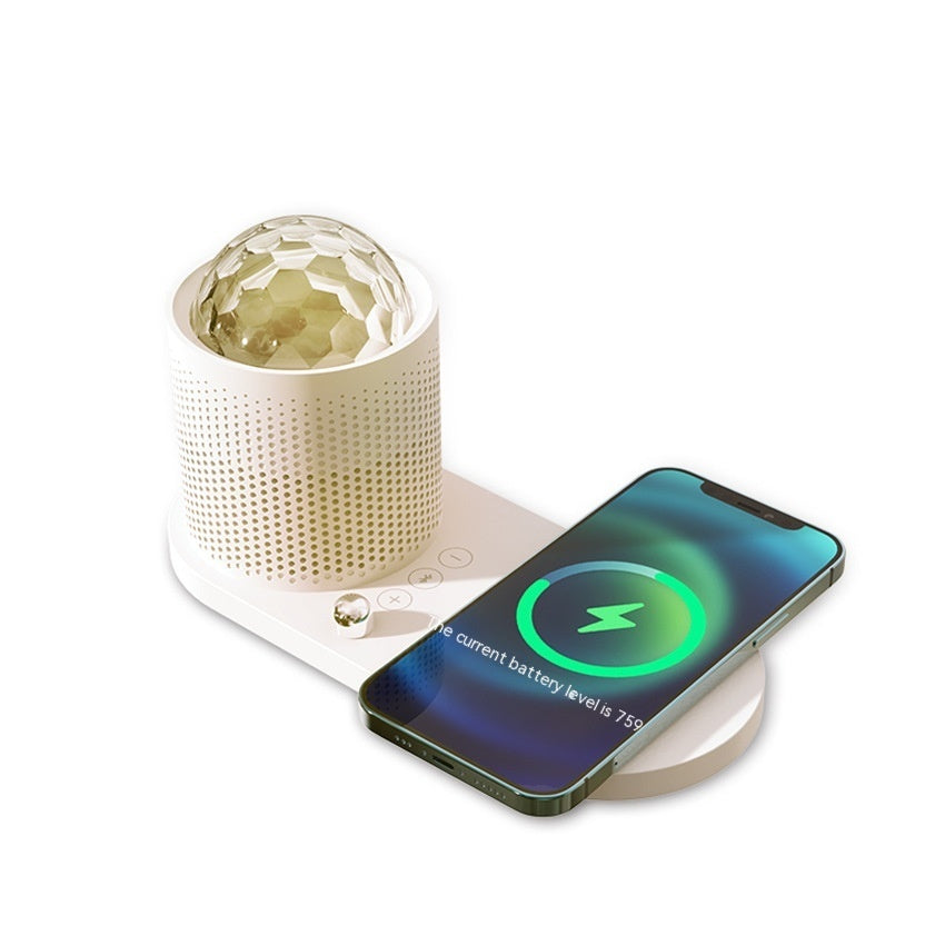 Bluetooth-luidspreker Draadloze oplader Sterrenhemel Kleine nachtlamp