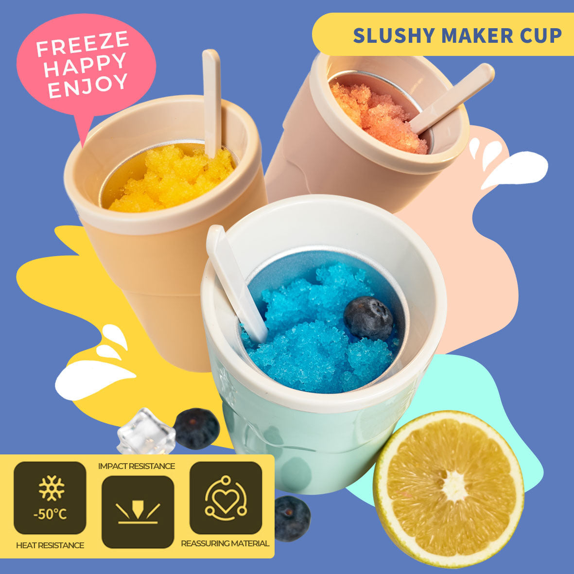 Slushy Cup Ijs Zomer Popsicle Maker Kinderen Zelfgemaakte Milkshake Maker Koelbeker Product Huishoudelijk