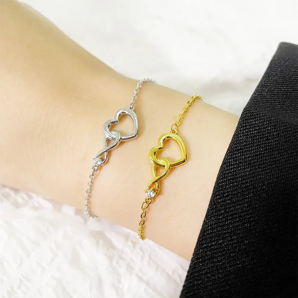 Heart-shape Bracelet Fashion Jewelry Versatile Love Bracelet Gift For Girlfriend Valentine's Day jewellery Umar Ahmed 