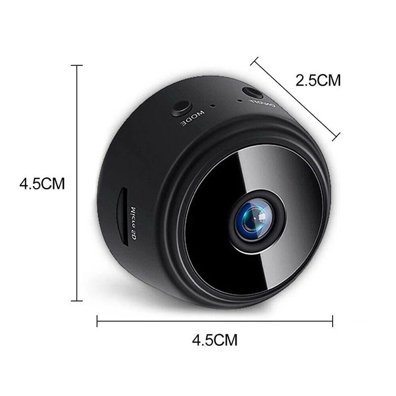 A9 Magnetische zuigbeveiligingscamera HD Camera Smart Infrarood Nachtzicht Thuis