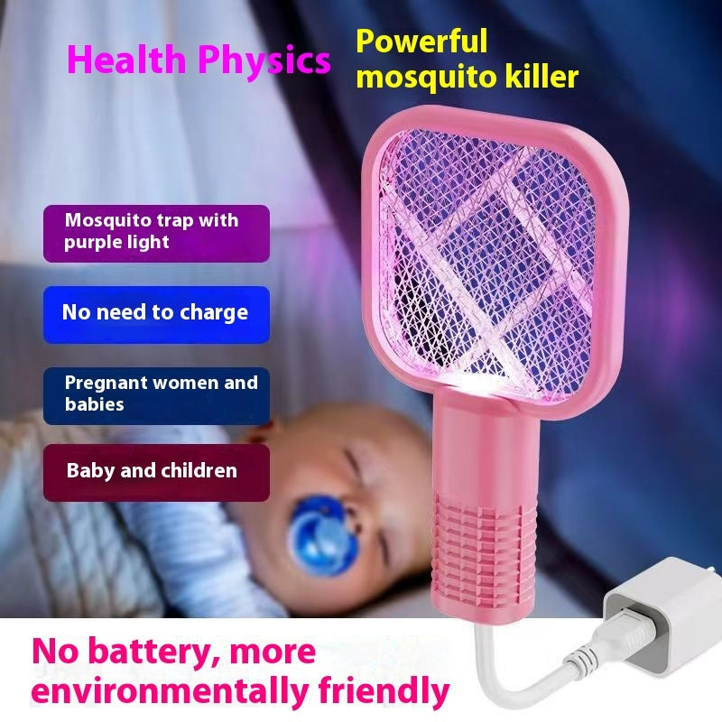 USB Mosquito Killing Lamp Household Outdoor Portable Electric Mosquito Swatter