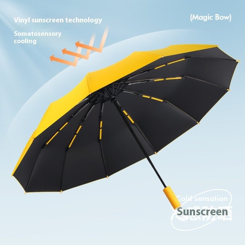 Automatische parasol Zonwering voor tweeërlei gebruik