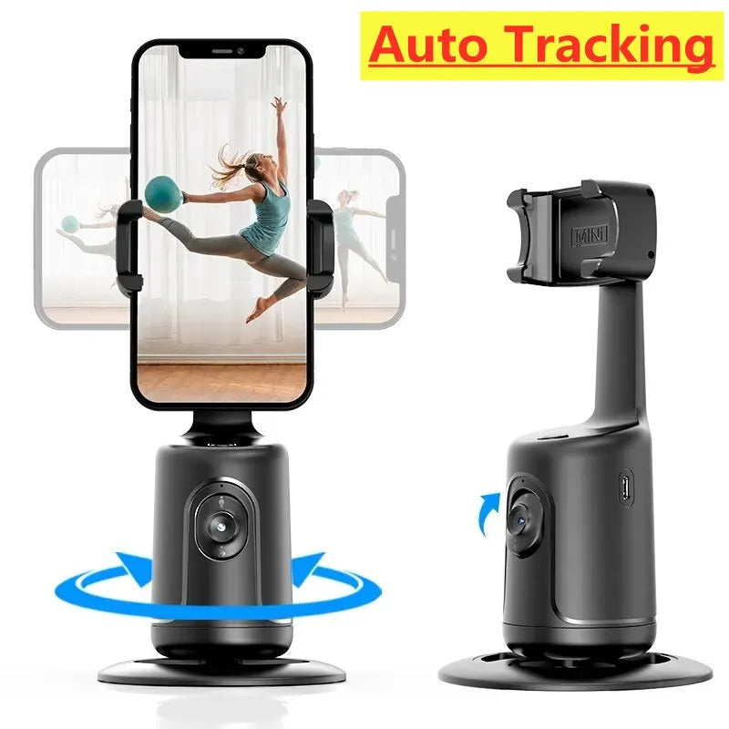 360 Auto Face Tracking Gimbal AI Smart Gimbal Gezicht Tracking Auto Telefoon Houder Voor Smartphone Video Vlog Live Stabilisator Statief