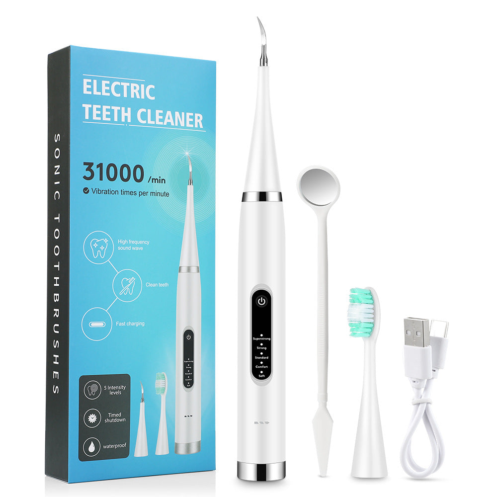 Détartreur dentaire électrique 5ème vitesse, dissolvant de tartre, brosse à dents électrique pour adulte